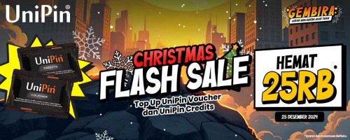 Christmas Flash Sale – Hemat hingga 25Ribu!
